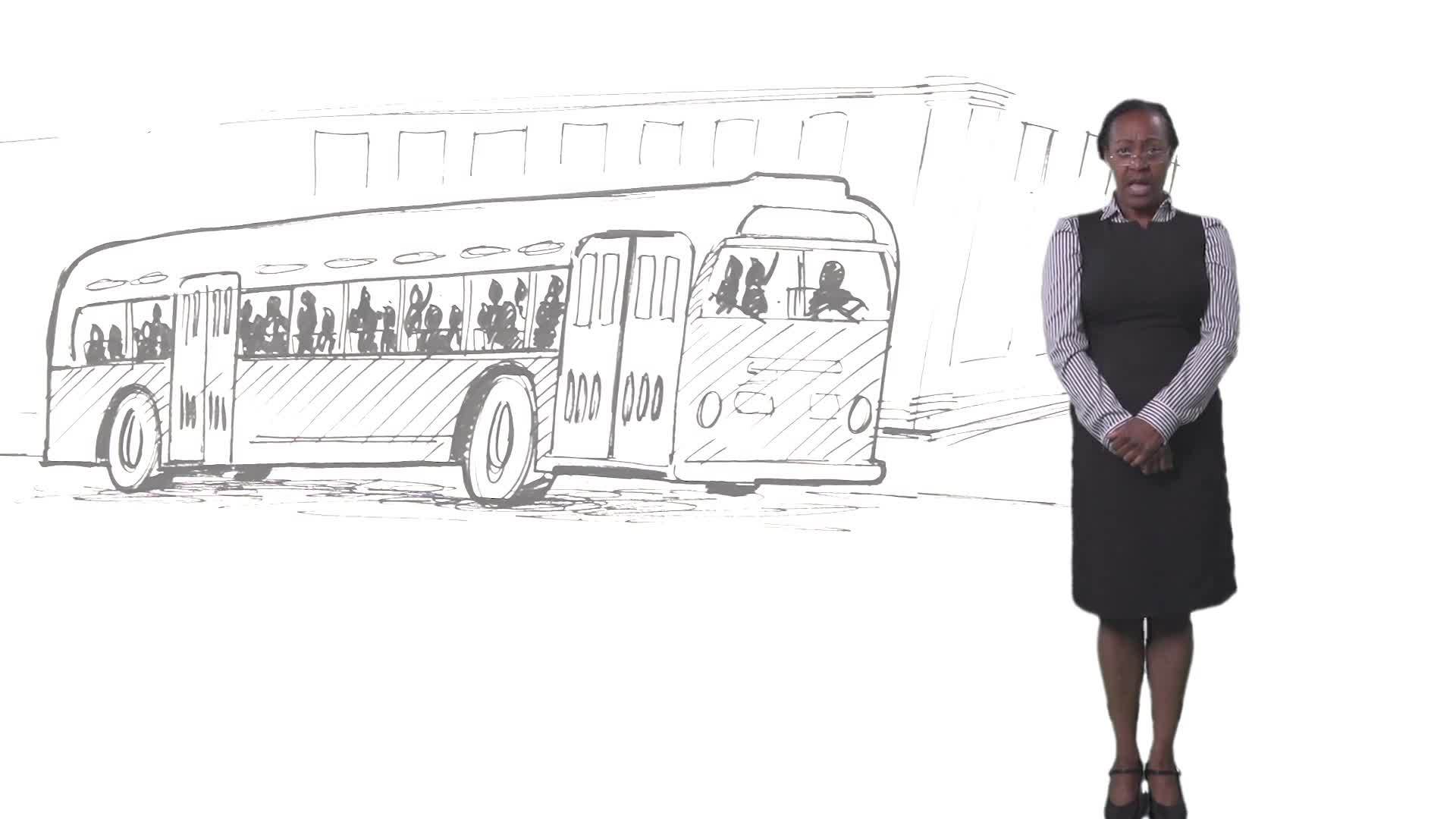 Rosa Parks: Montgomery bus boycott